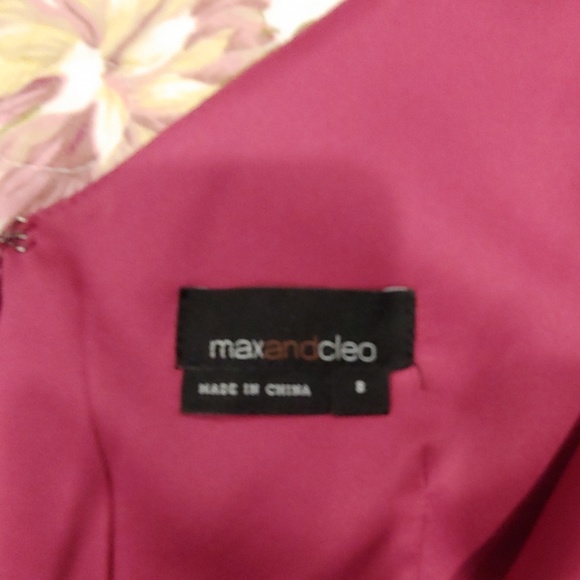 Max&Cleo Wineberry / Fuchia Bubble Dress - Picture 3 of 3